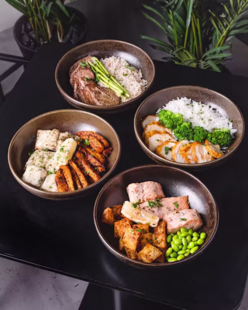Bowls de proteína